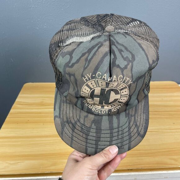 Park Avenue Trucker Hat Unisex One Size Camo Hy-Capacity Iowa USA Outdoor Casual - Picture 6 of 9